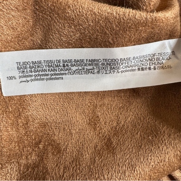 ZARA Vegan Leather Mini Dress, Long Sleeve, Size XS. - Picture 12 of 14